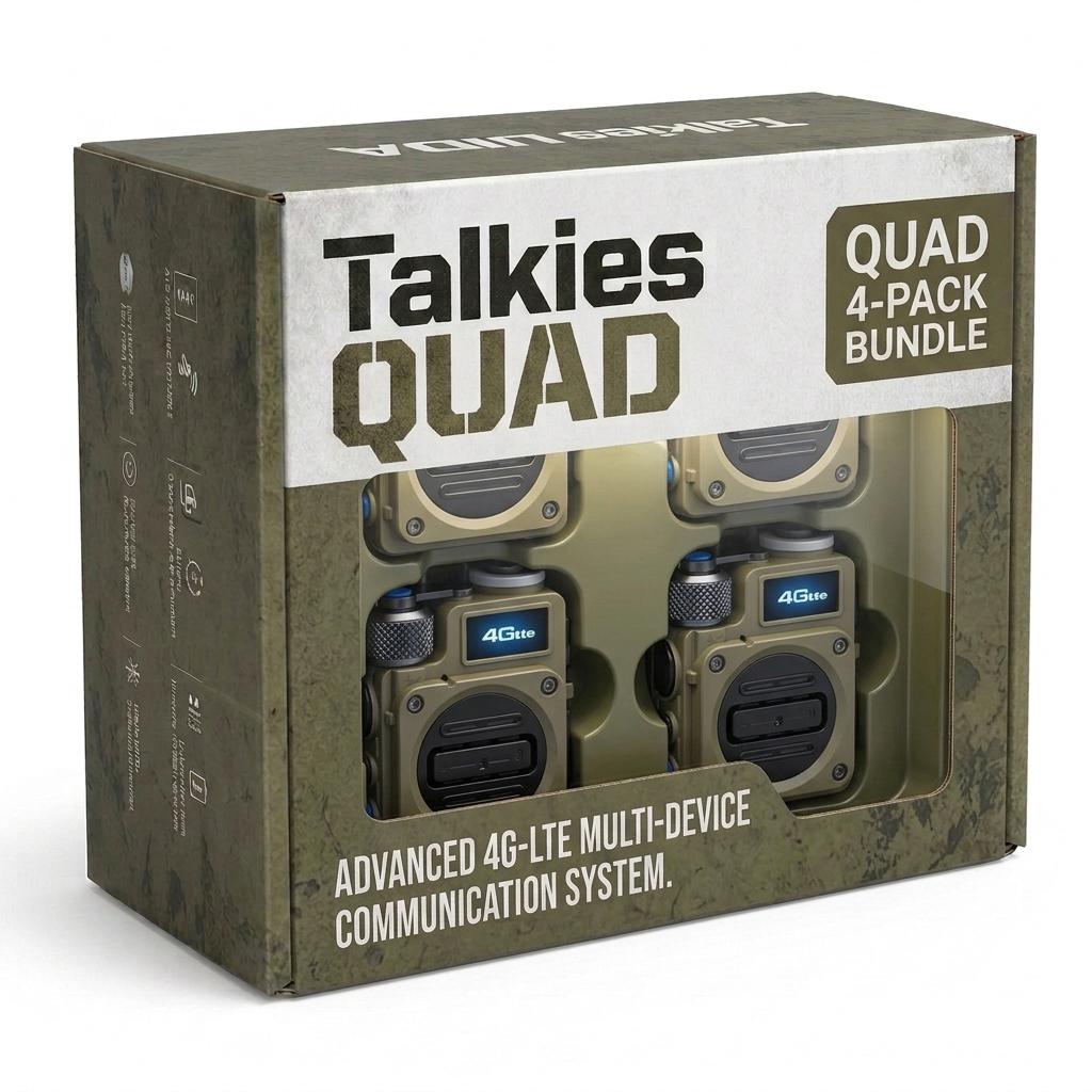 Talkies QUAD 4-PACK BUNDLE