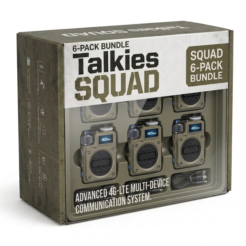 Talkies SQUAD 6-PACK BUNDLE