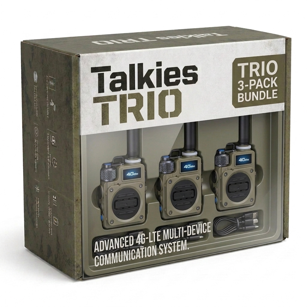 Talkies TRIO 3-PACK BUNDLE